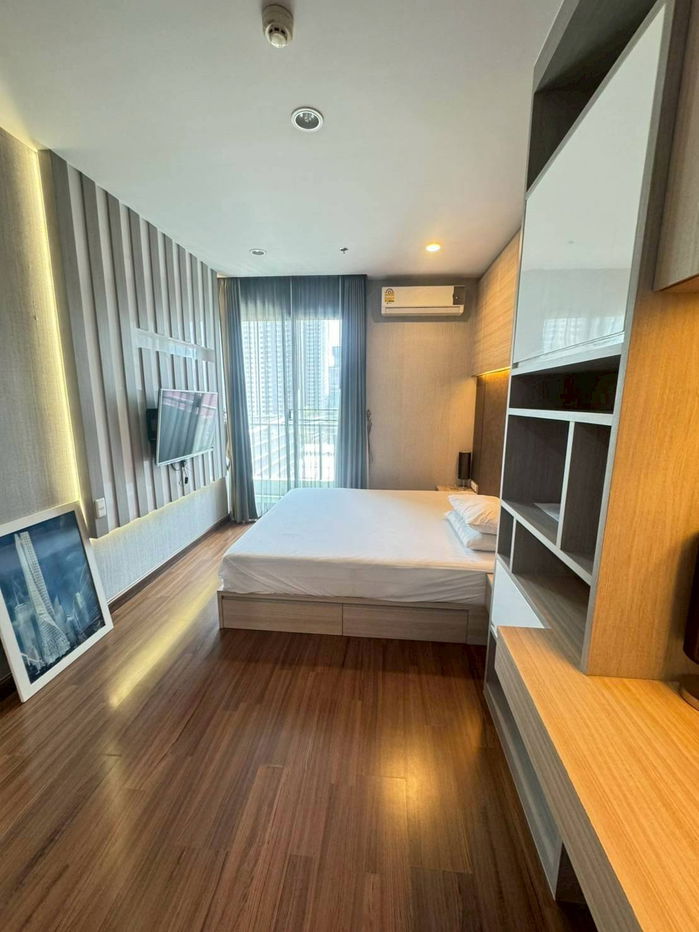 picture Buy and sell Supalai Premier @ Asoke, large room, beautiful room, suitable for working people in Asoke-Sukhumvit, near MRT Phetchaburi. ID: @951qfbfi - 8/15