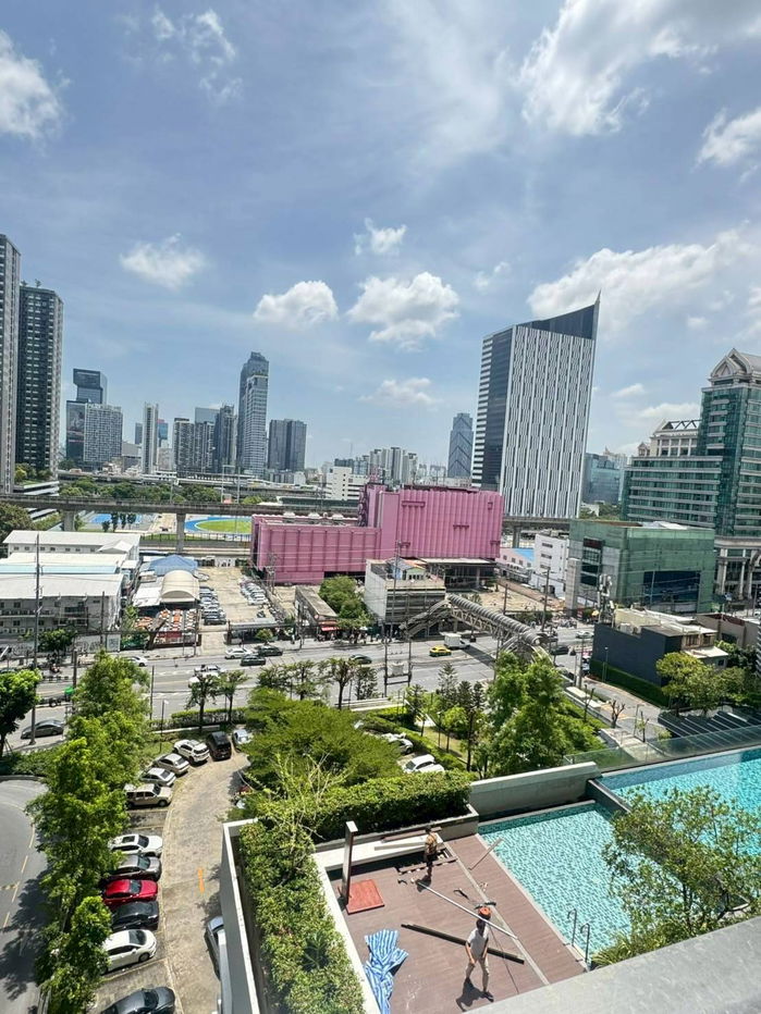 picture Buy and sell Supalai Premier @ Asoke, large room, beautiful room, suitable for working people in Asoke-Sukhumvit, near MRT Phetchaburi. ID: @951qfbfi - 15/15