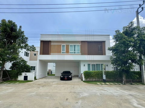 🎉 ให้เช่าบ้านเดี่ยว 2 ชั้น โมเดน บางนา-เทพารักษ์ 4 ห้องนอน 5 ห้องน้ำ