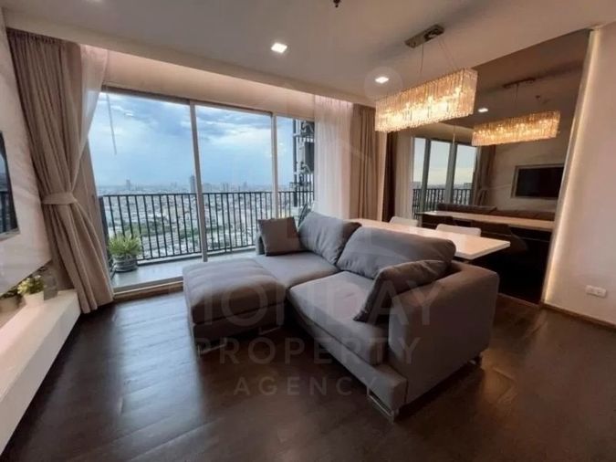 2-bed condo for rent, 57 sqm, Fuse Chan - Sathorn