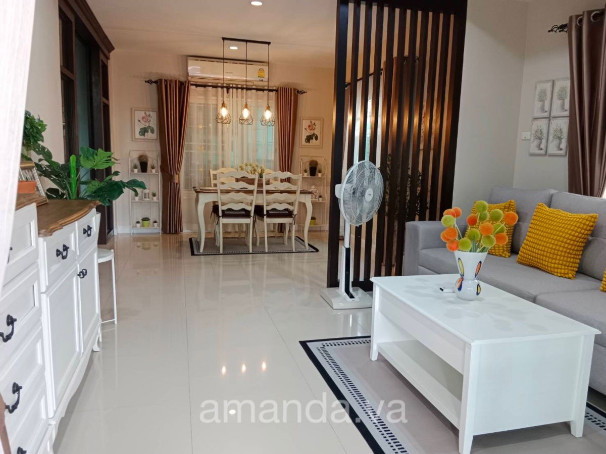 รูป บ้านเดี่ยว 2ชั้น โครงการหมูบ้านนลินวิลล์ 5 ติดอํานวยการสะดวก  - รูปที่ 4/10