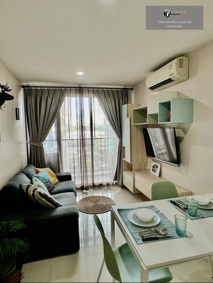 picture The President Sukhumvit 81 | 🚝Near BTS On Nut, just a 3-minute walk. Newly decorated room, ready to move in today. #2025080111252 - 7/9