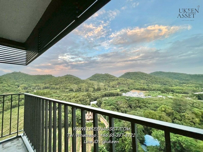 รูป UK01-316 ให้เช่าคอนโด ไนท์บริดจ์ ดิ โอเชี่ยน ศรีราชา: 1 Bedroom 30 ตรม. ชั้น 12  วิวภูเขา | พร้อมอยู่ 8,000 บาท/เดือน - รูปที่ 2/10