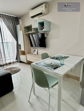The President Sukhumvit 81 | 🚝Near BTS On Nut, just a 3-minute walk. Newly decorated room, ready to move in today. #2025080111252