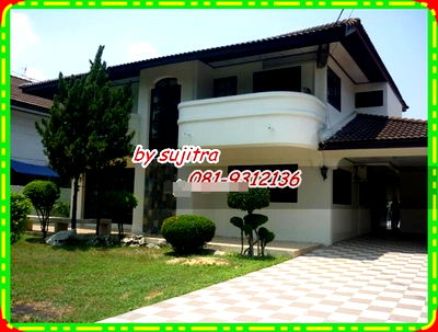 เช่าบ้านเดี่ยว วิทยาลัยเทคนิคดอนเมือง : ให้เช่า บ้านเดี่ยว 2 ชั้น 135 ตรว. สวย ๆ บรรยากาศร่มรื่น หลังบ้านติดทะเลสาป อยู่ ใกล้ BIG C แจ้งวัฒนะ