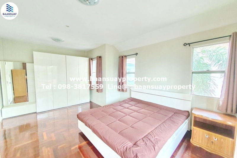 รูป ให้เช่า บ้านเดี่ยว 2 ชั้น พร้อมเฟอร์ ถนนรังสิต-นครนายก คลอง 4 ใกล้ ร.ร. แย้มสะอาด  - รูปที่ 8/15