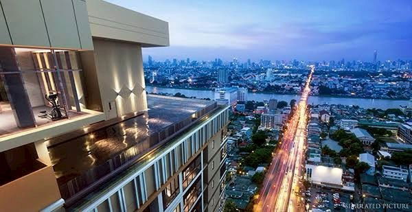 รูป ขายคอนโดริมแม่น้ำ URBANO RAJAVITHI | ชั้นสูงวิวเจ้าพระยา | 2 ห้องนอน ใกล้ MRT สิรินธร  - รูปที่ 9/17