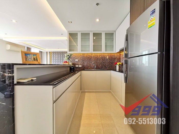 รูป ให้เช่าคอนโด เดอะโฟร์วิงส์ เรสซิเดนซ์  3 ห้องนอน Penhouse Duplex ใกล้ Brighton College Bangkok - รูปที่ 12/64