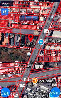 ที่ดิน นวมินทร์ 135 : ขายด่วนที่ดิน 3 ไร่ ติดถ.นวมินทร์