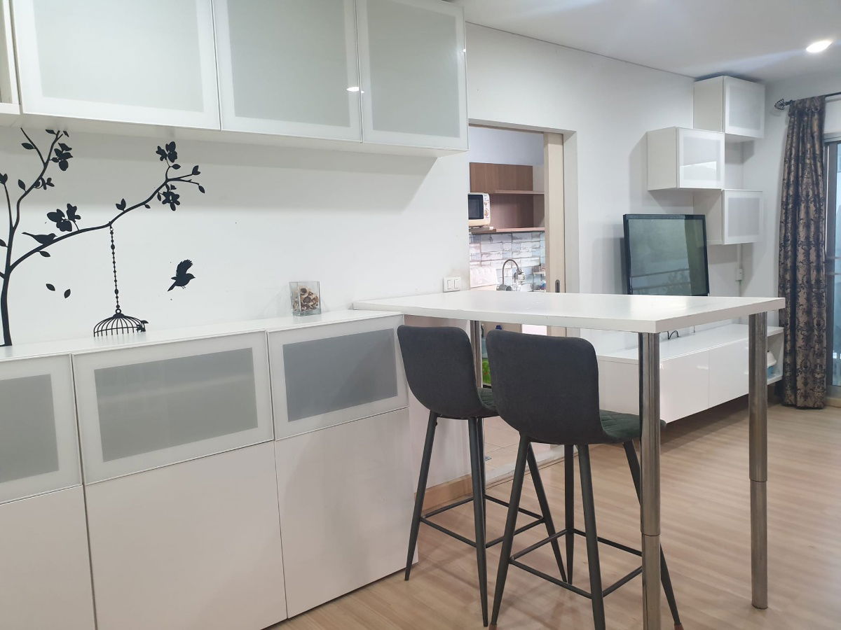 picture For rent, room size 54 sq m., 2 bedrooms, 2 bathrooms, The Nice City Condo, Lat Phrao 130, price 14,000 baht, contact  Line ID: jeabnwcd_3 - 6/63