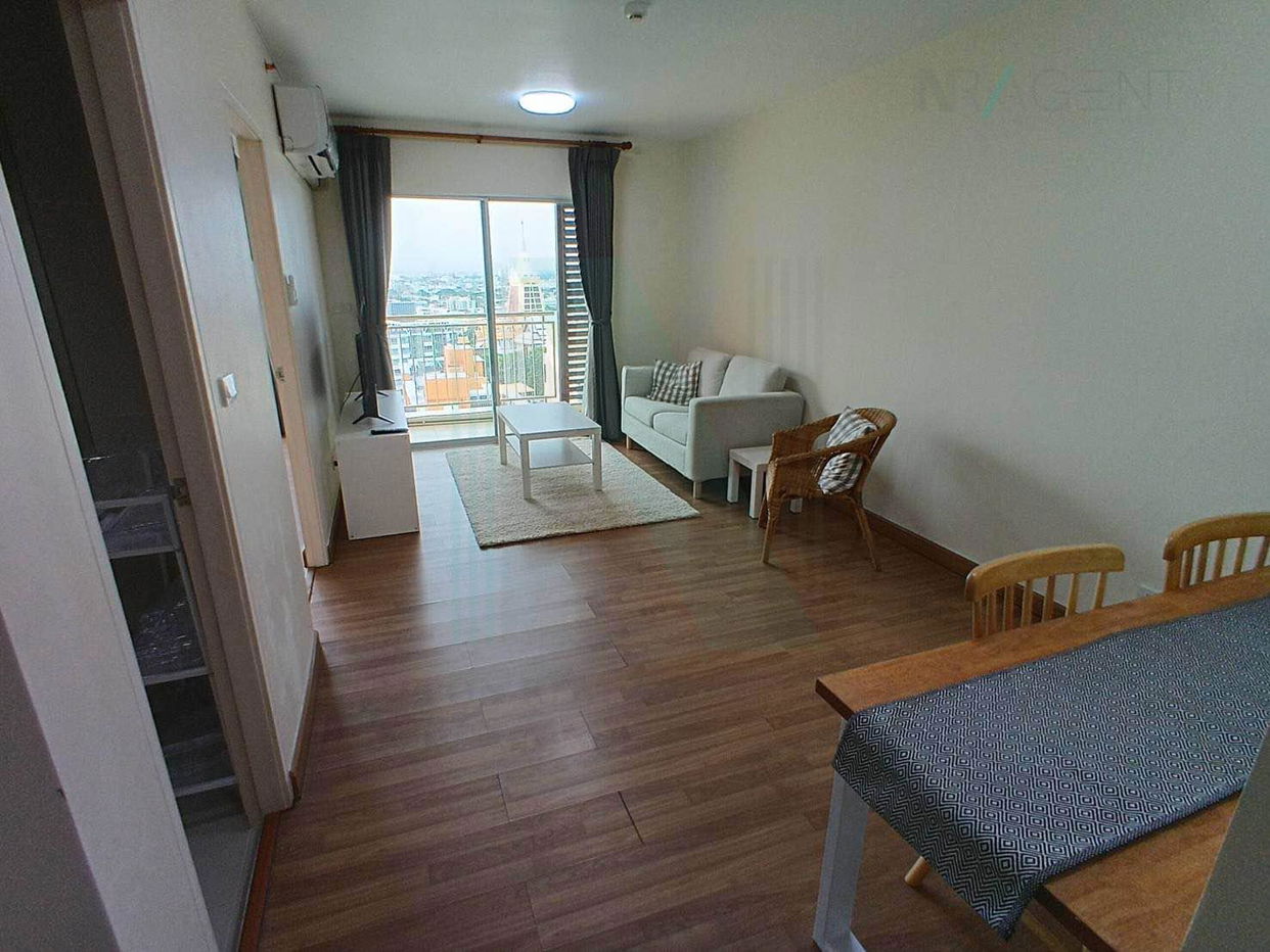picture 🎉 For Rent Condo S&S SUKHUMVIT Building G, Floor 22,1 bed room, Room size 46 sqm - 1/8