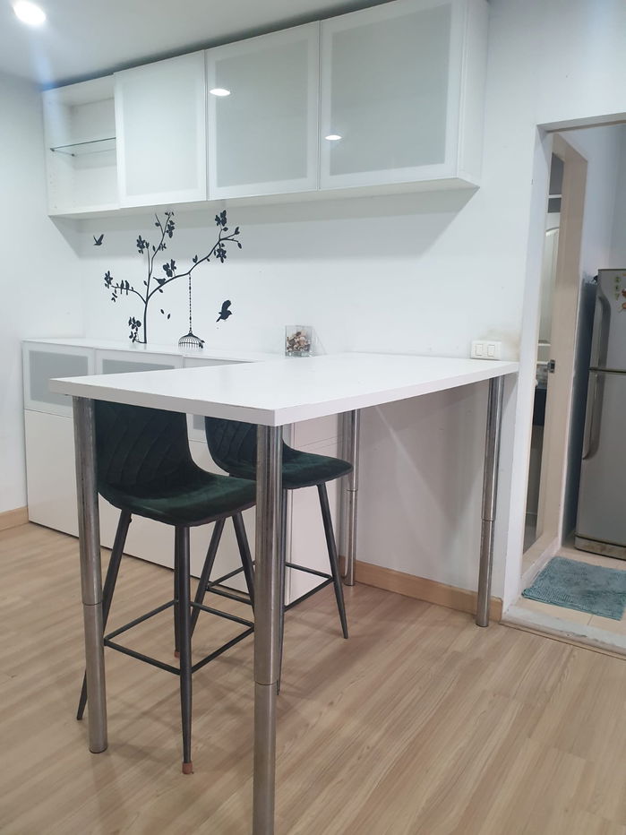 picture For rent, room size 54 sq m., 2 bedrooms, 2 bathrooms, The Nice City Condo, Lat Phrao 130, price 14,000 baht, contact  Line ID: jeabnwcd_3 - 4/63