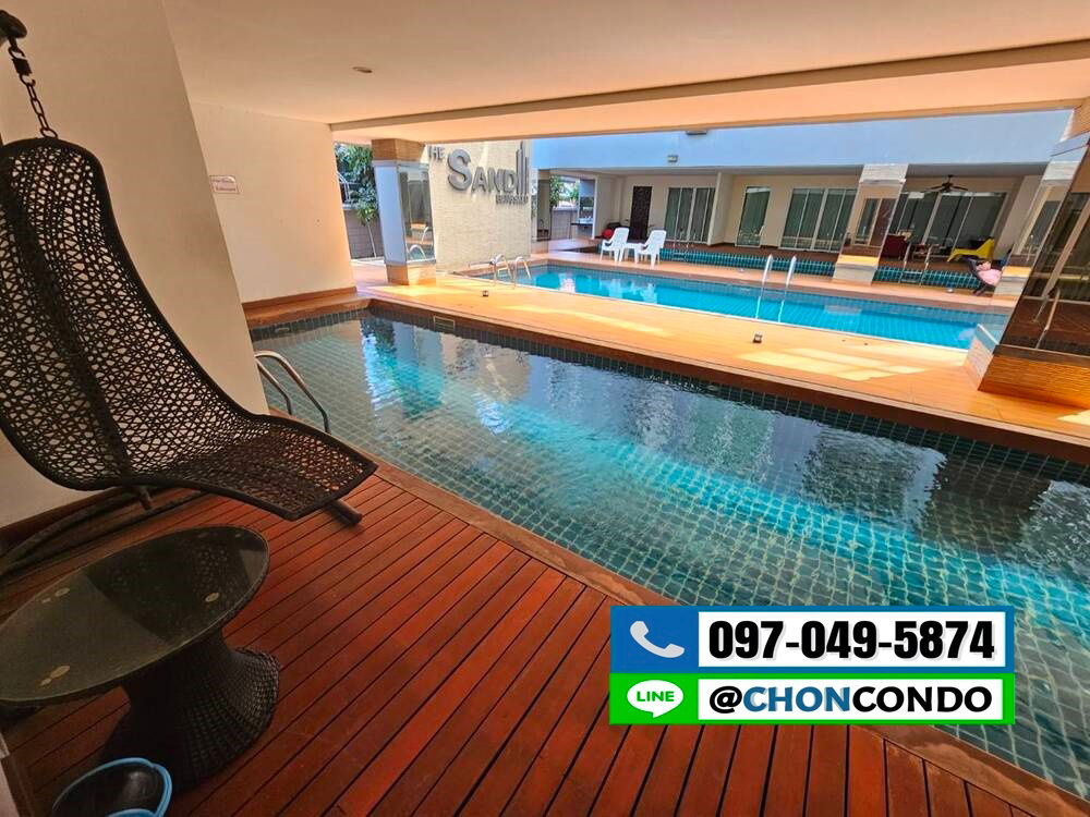 รูป The Sand ชั้น1 บางแสน-------วิวสระ+ติดหาด--------Tel 097-049-5874 (Line: @choncondo มี@ด้วย) - รูปที่ 5/11