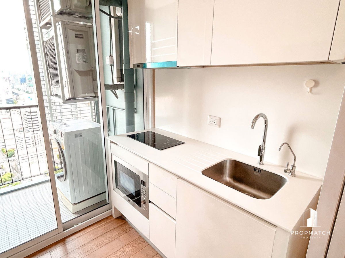 รูป ✨Flash Deal ✨The Saint Residences ( 1Bed 1Bath 30.75SQM.) แต่งครบพร้อมอยู่ !! เพียง 17,000บาทต่อเดือน Tel.0981315848 @propmatch - รูปที่ 5/7