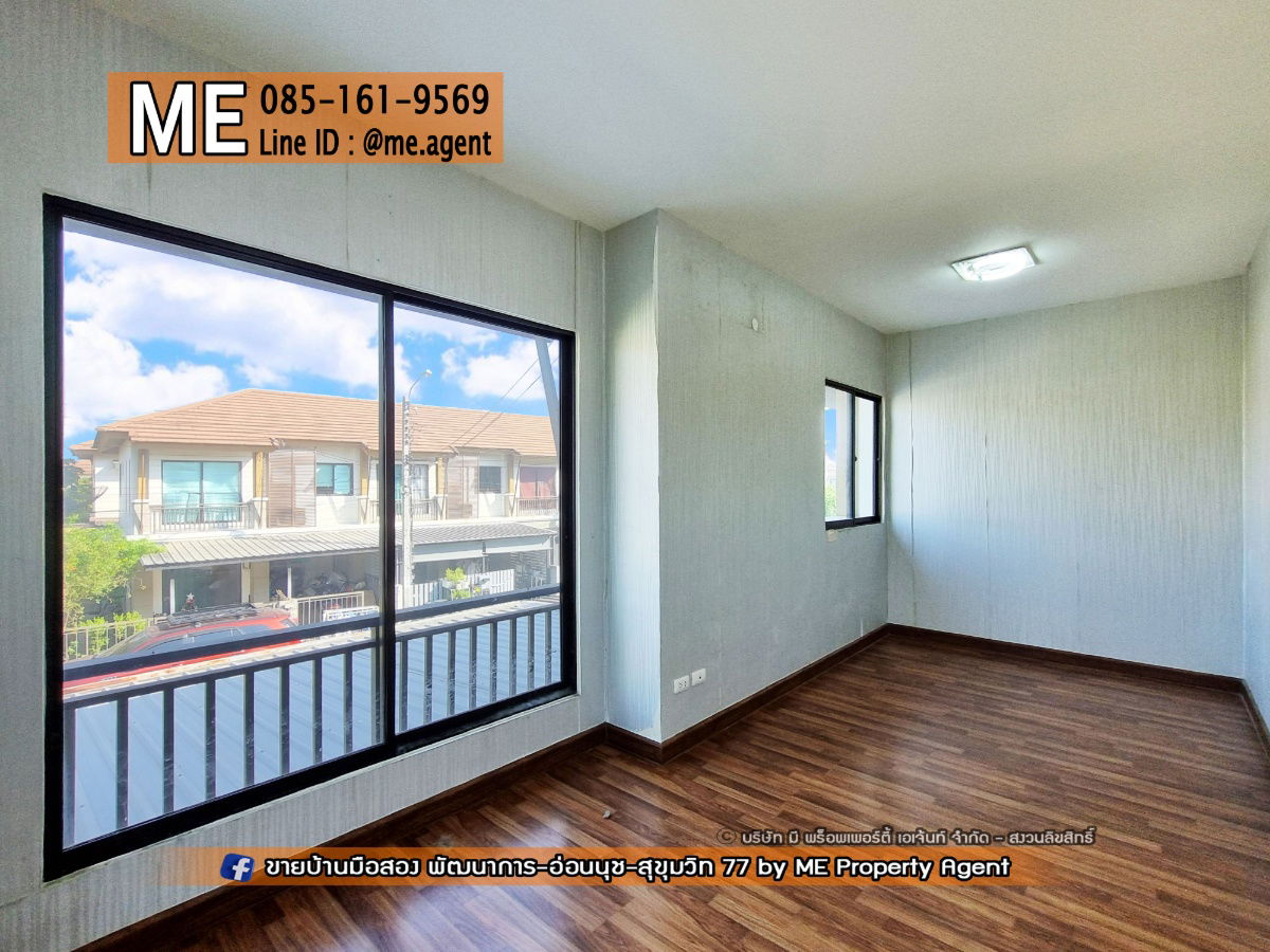 picture For Sale Townhouse Pruksa Ville 57 pattanakran 32 30 SQW. Near Ekkamai, Thonglor, Sukhumvit, call 064-954-9619 (TB56-30) - 10/23