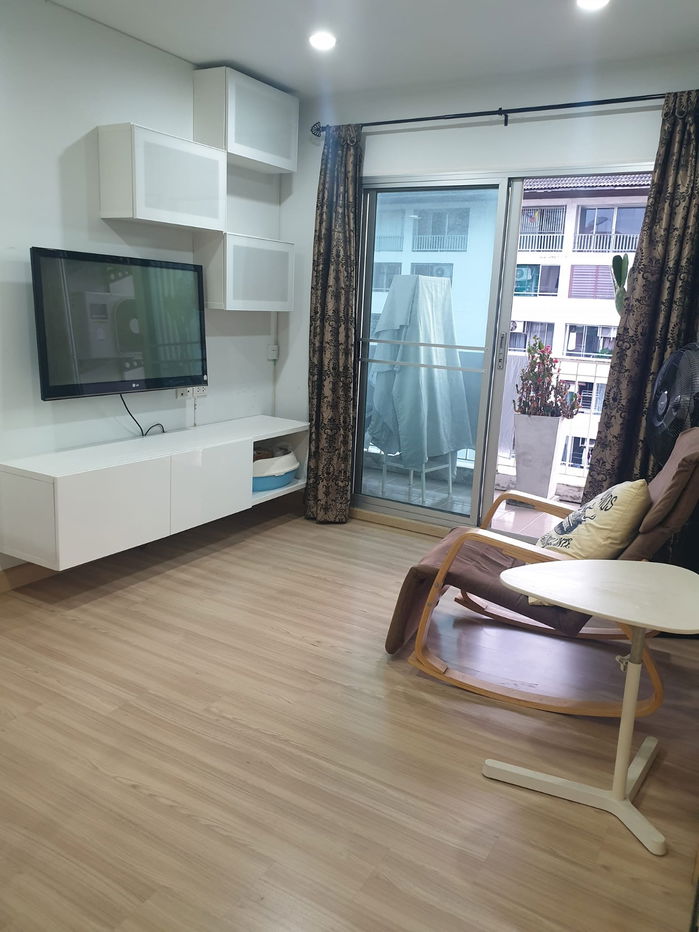 picture For rent, room size 54 sq m., 2 bedrooms, 2 bathrooms, The Nice City Condo, Lat Phrao 130, price 14,000 baht, contact  Line ID: jeabnwcd_3 - 10/63