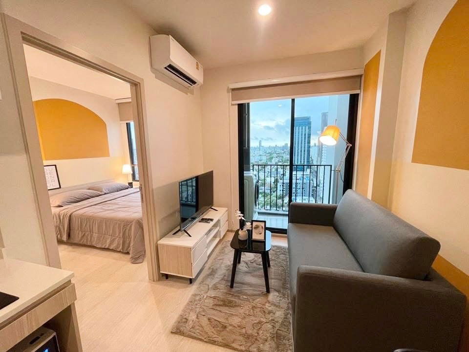 รูป ให้เช่าคอนโด : นิว โนเบิล รัชดา-ลาดพร้าว 1 ห้องนอน ห้องสวย เฟอร์ครบ วิวไม่บล็อค ติดMRT ลาดพร้าว (Nue Noble Ratchada Ladprao)  - รูปที่ 1/12