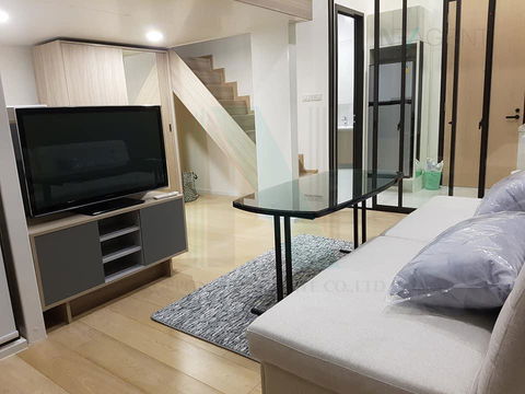 ให้เช่าคอนโด ชีวาทัย เรสซิเดนซ์ อโศก อาคาร 1 ชั้น 14 Duplex ขนาด 33.00 ตรม ใกล้ ตลาดอยู่เจริญ