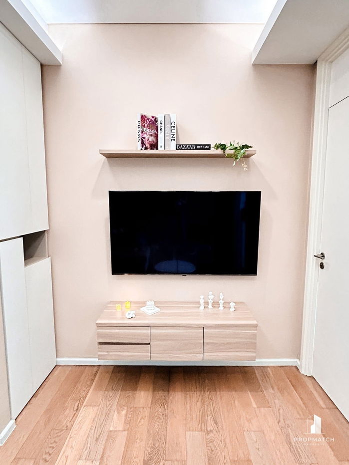 รูป ✨Flash Deal ✨The Saint Residences ( 1Bed 1Bath 30.75SQM.) แต่งครบพร้อมอยู่ !! เพียง 17,000บาทต่อเดือน Tel.0981315848 @propmatch - รูปที่ 4/7