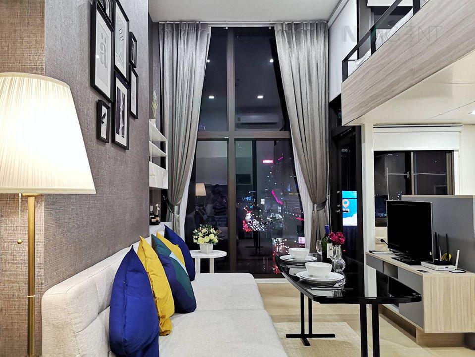 รูป ให้เช่าคอนโด ชีวาทัย เรสซิเดนซ์ อโศก อาคาร 1 ชั้น 10 Duplex ขนาด 40.00 ตรม ใกล้ ตลาดอยู่เจริญ - รูปที่ 1/8