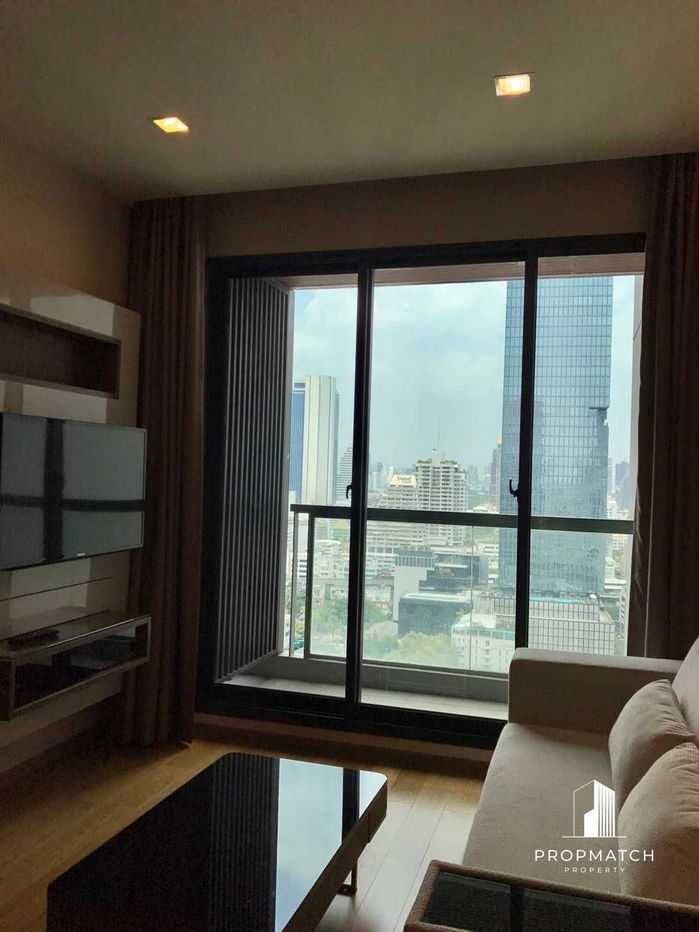 รูป ✨Flash Deal ✨ The Address Sathorn ( 1Bed 1Bath 46.6 SQM.) แต่งครบพร้อมอยู่ !! เพียง 32,000 บาทต่อเดือน Tel.0981315848 @propmatch - รูปที่ 4/5