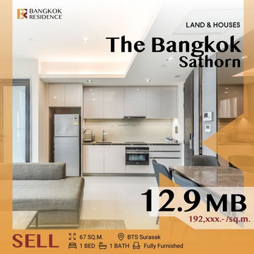 💎 Rare Unit! Super Luxury, The Bangkok Sathorn  near BTS Sathorn