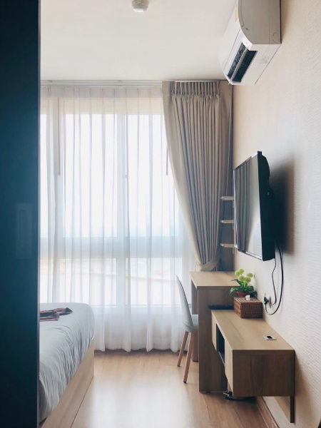 picture Ladda Condo View Sriracha for rent, beautiful room, high floor, sea view, fully furnished, move in ready. - 6/14