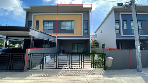 Townhome for sale, Siri Place Pracha Uthit, quality from Sansiri, High security