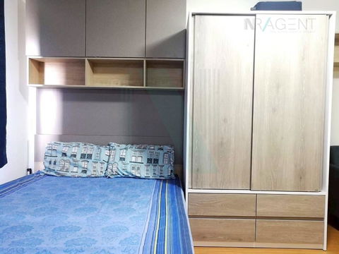 ขายคอนโด ลุมพินี คอนโดทาวน์ ร่มเกล้า - สุวรรณภูมิ อาคาร B1 ชั้น 5 สตูดิโอ ขนาด 21.67 ตรม ใกล้ ใกล้  Airport Link ลาดกระบัง