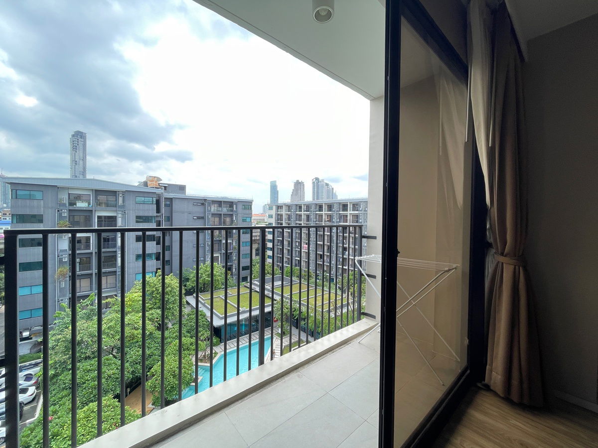 picture 🔥🔥Promotion 25000Baht Only!!  Blossom Condo @ Sathorn - Charoenrat 🌲Nice room ready to move in!! - 18/18