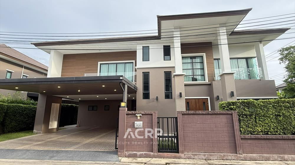 รูป ขายบ้านเดี่ยวหลังใหญ่พร้อมอยู่ สาริน ซิตี้ เดอะ เลควิลล์ พระราม 2 - รูปที่ 1/10