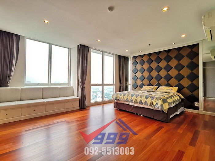 รูป ให้เช่าคอนโด เดอะโฟร์วิงส์ เรสซิเดนซ์  3 ห้องนอน Penhouse Duplex ใกล้ Brighton College Bangkok - รูปที่ 18/64