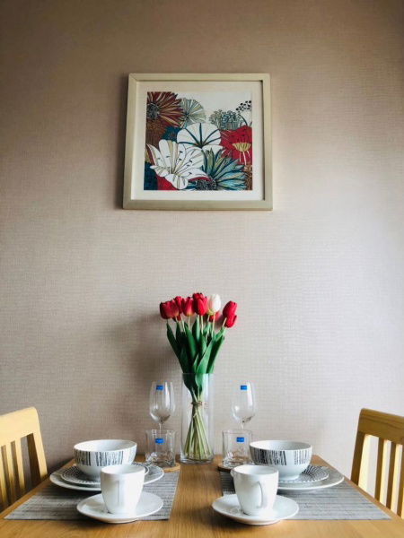 picture Ladda Condo View Sriracha for rent, beautiful room, high floor, sea view, fully furnished, move in ready. - 8/14