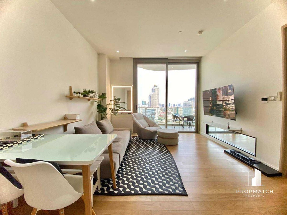 รูป ✨Flash Deal ✨ Magnolias waterfront residences ( 1Bed 1Bath 61 SQM.) แต่งครบพร้อมอยู่ !! เพียง 65,000 บาทต่อเดือน Tel.0981315848 @propmatch - รูปที่ 2/5