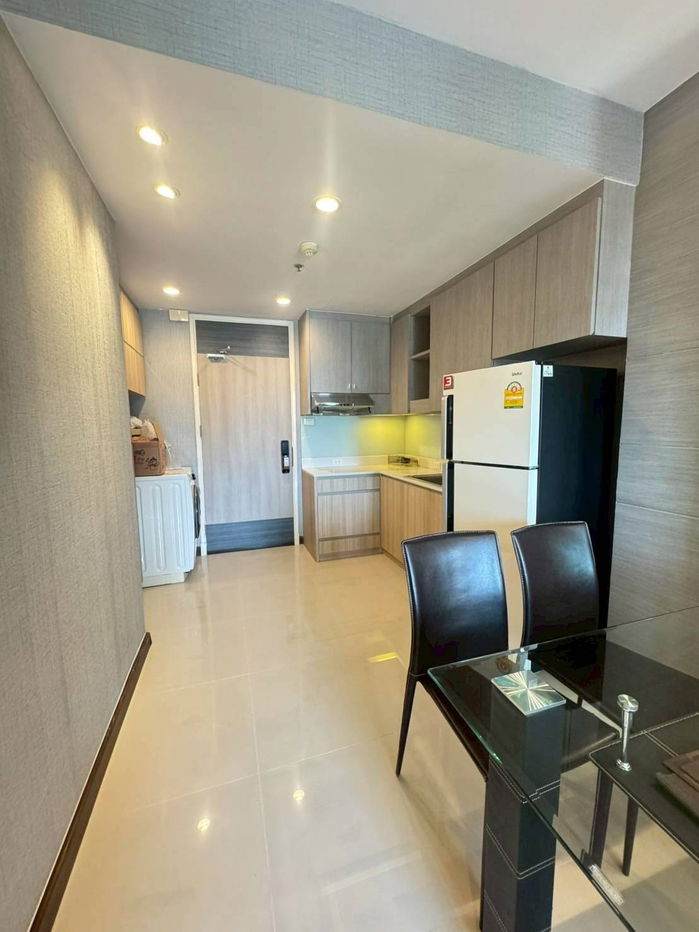 picture Buy and sell Supalai Premier @ Asoke, large room, beautiful room, suitable for working people in Asoke-Sukhumvit, near MRT Phetchaburi. ID: @951qfbfi - 3/15