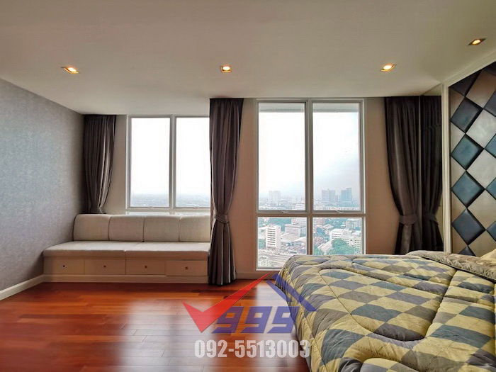 รูป ให้เช่าคอนโด เดอะโฟร์วิงส์ เรสซิเดนซ์  3 ห้องนอน Penhouse Duplex ใกล้ Brighton College Bangkok - รูปที่ 22/64