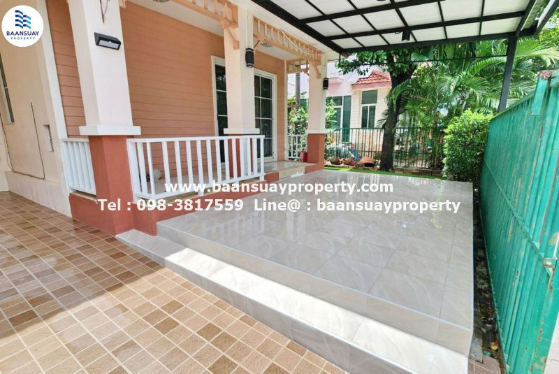 รูป ให้เช่า บ้านเดี่ยว 2 ชั้น พร้อมเฟอร์ ถนนรังสิต-นครนายก คลอง 4 ใกล้ ร.ร. แย้มสะอาด  - รูปที่ 14/15