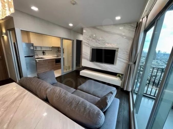 2-bed condo for rent, 57 sqm, Fuse Chan - Sathorn