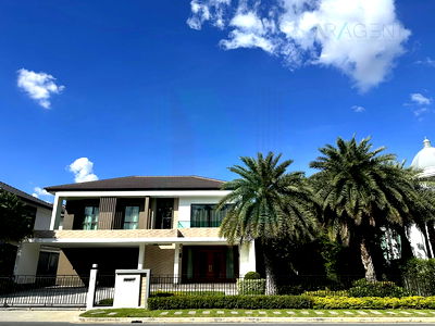 Houses for rent Suwannaphum International Airport : 🚩 For Rent 2-story House THE GRAND LUX BANGNA-SUANLUANG 4 bedroom 5 bathroom