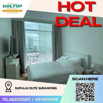 #Z1723 Condo for rent at Supalai Elite Surawong