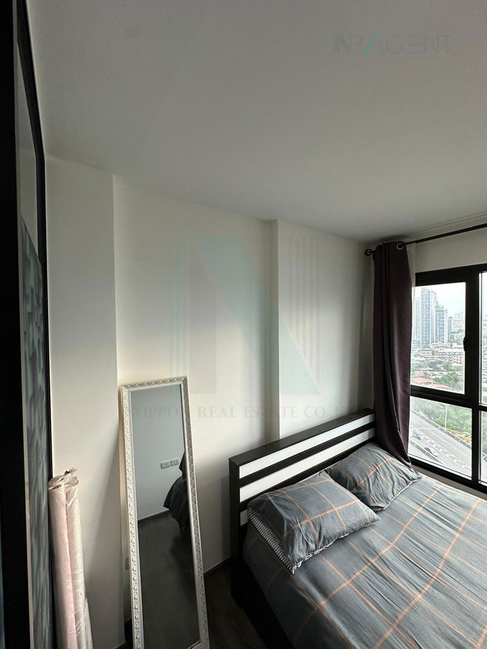picture For Rent Condo THE BASE PARK WEST SUKHUMVIT 77 Building 1, Floor 18,1 bed room, Room size 26 sqm - 3/8