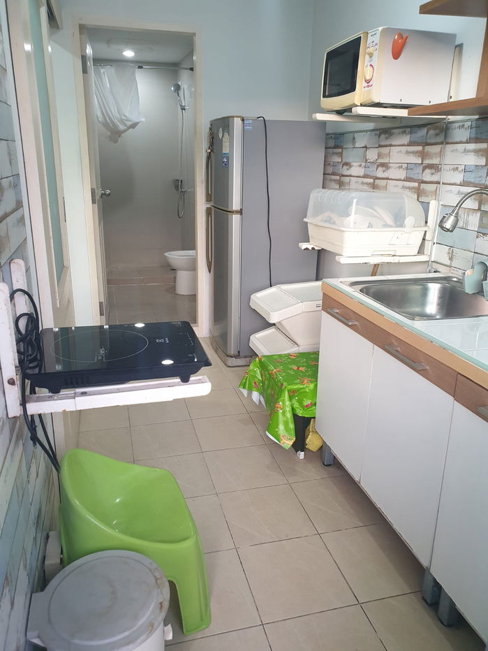 picture For rent, room size 54 sq m., 2 bedrooms, 2 bathrooms, The Nice City Condo, Lat Phrao 130, price 14,000 baht, contact  Line ID: jeabnwcd_3 - 53/63