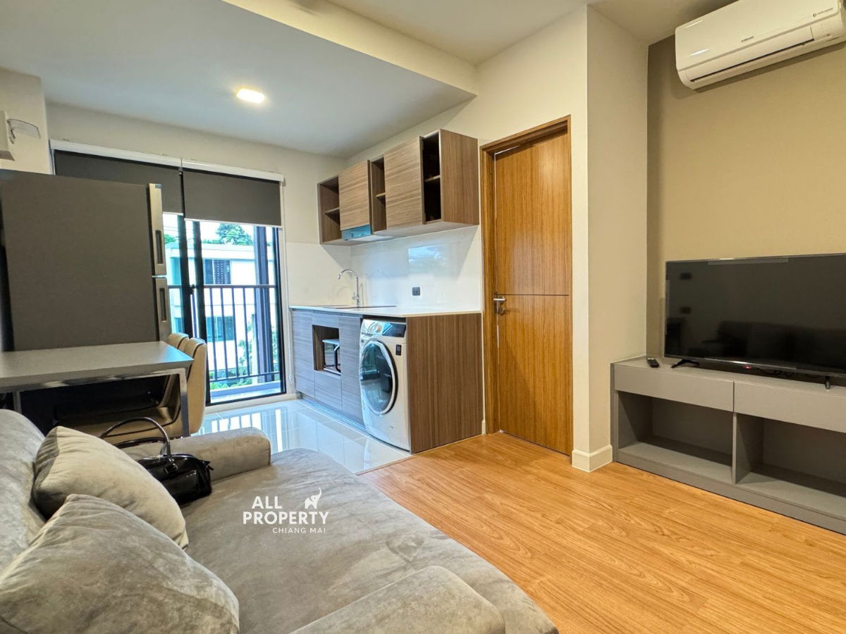 picture Arise Condominium for rent one bed 3th fl.,corner, road view - 1/19