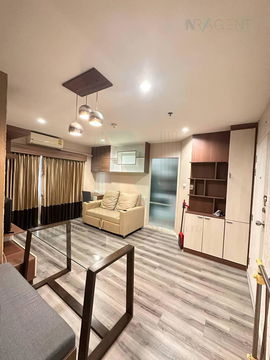 🔺 For Rent Condo LUMPINI MEGA CITY BANGNA Building D, Floor 7,2 bed room, Room size 45 sqm