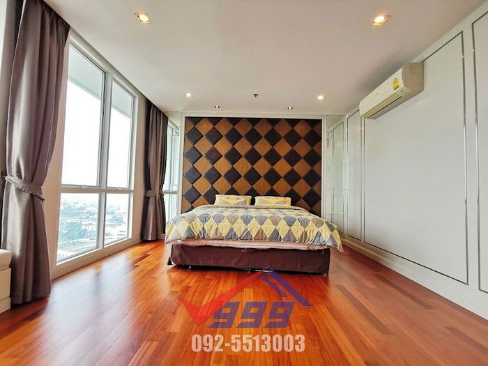 รูป ให้เช่าคอนโด เดอะโฟร์วิงส์ เรสซิเดนซ์  3 ห้องนอน Penhouse Duplex ใกล้ Brighton College Bangkok - รูปที่ 19/64