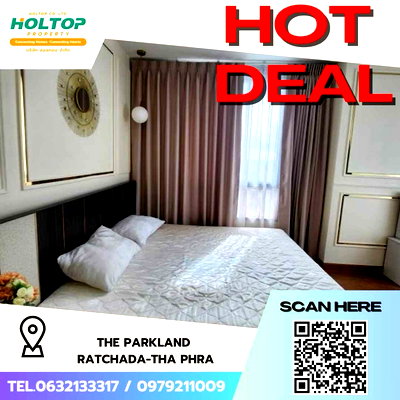 คอนโดให้เช่า : #Z1735 ให้เช่าคอนโด The Parkland Ratchada-Tha Phra