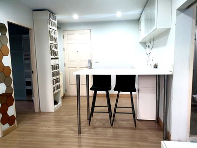 Condos for rent Lat Phrao 130 : For rent, room size 54 sq m., 2 bedrooms, 2 bathrooms, The Nice City Condo, Lat Phrao 130, price 14,000 baht, contact  Line ID: jeabnwcd_3