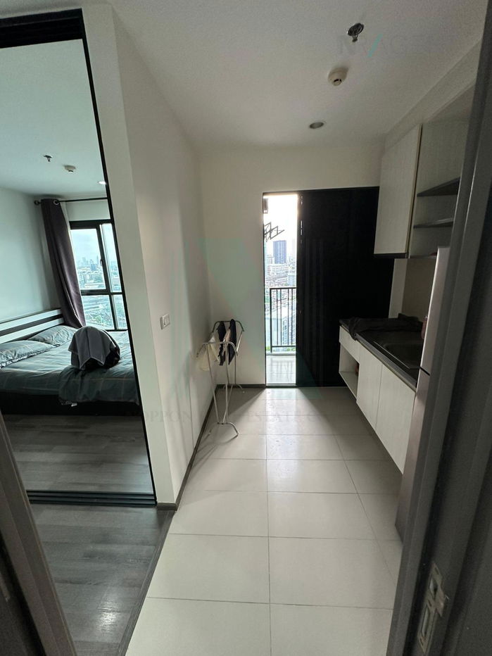 picture For Rent Condo THE BASE PARK WEST SUKHUMVIT 77 Building 1, Floor 18,1 bed room, Room size 26 sqm - 8/8