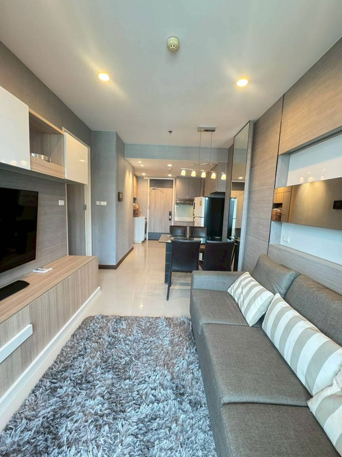 picture Buy and sell Supalai Premier @ Asoke, large room, beautiful room, suitable for working people in Asoke-Sukhumvit, near MRT Phetchaburi. ID: @951qfbfi - 1/15