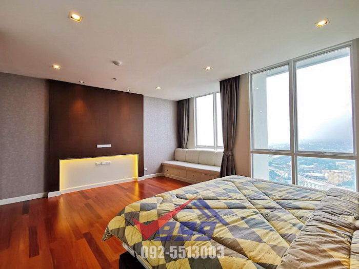 รูป ให้เช่าคอนโด เดอะโฟร์วิงส์ เรสซิเดนซ์  3 ห้องนอน Penhouse Duplex ใกล้ Brighton College Bangkok - รูปที่ 20/64